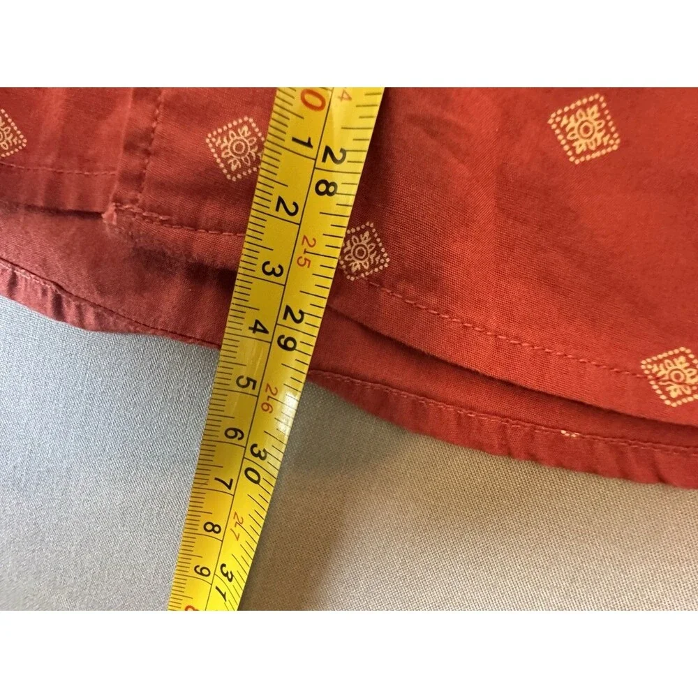 Men's Levi's Slim Fit Red Button Down Size Small